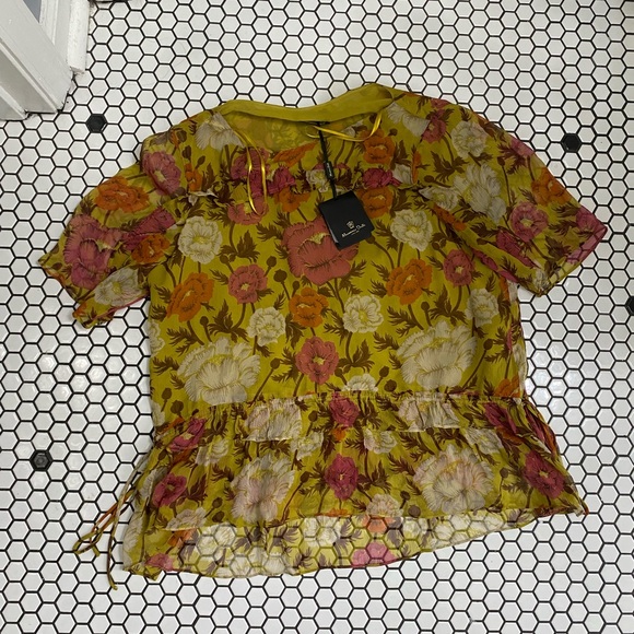 NWT massimo dutti top size 8 - Picture 1 of 6